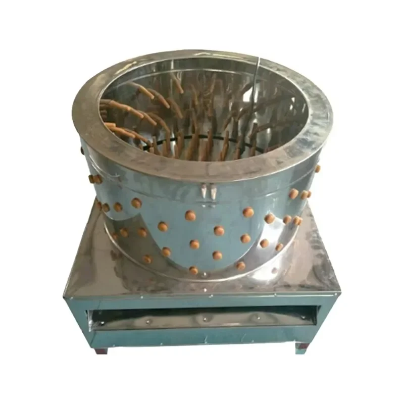 

【Best-selling】Electric Poultry Chicken Feather Cleaning Plucking Machine New Feather Remove Condition with Core Engine Component