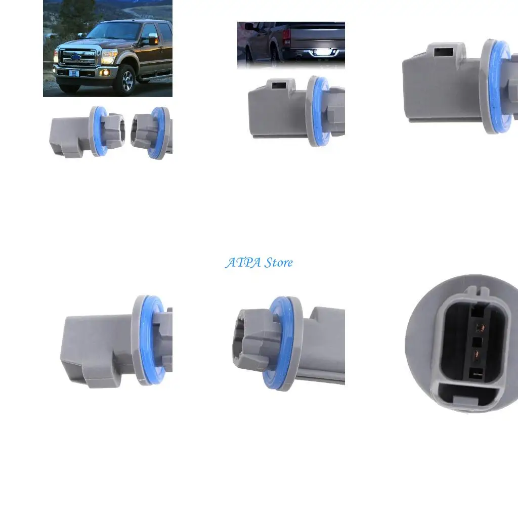 

U13C License Plate Light Socket Replacement Light Socket F81Z13411AA for F150 F250