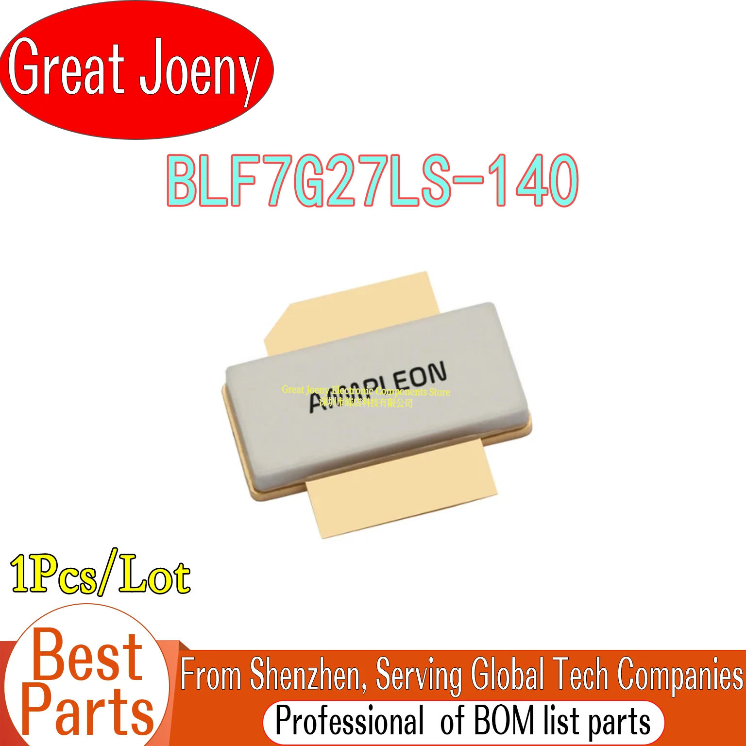 

100% New Original BLF7G27LS-140 BLF7G27LS IC Chipset SOT502B