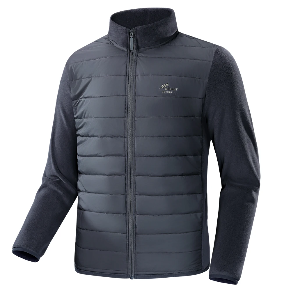 

Мужской шерстяной кардиган на молнии с воротником-стойкой, зимняя теплая куртка с длинными рукавами для уличного уличного стиля, модная мужская одежда