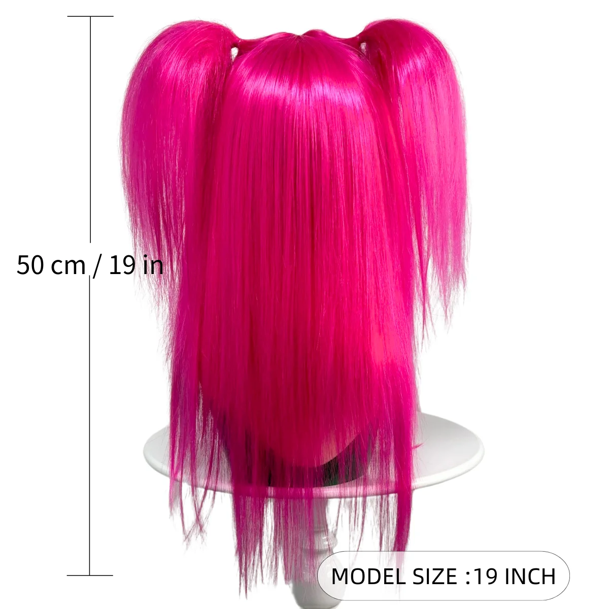 Anxin wig sintetis Cosplay panjang biru gelap Wendy Marvell Anime Fairy Tail