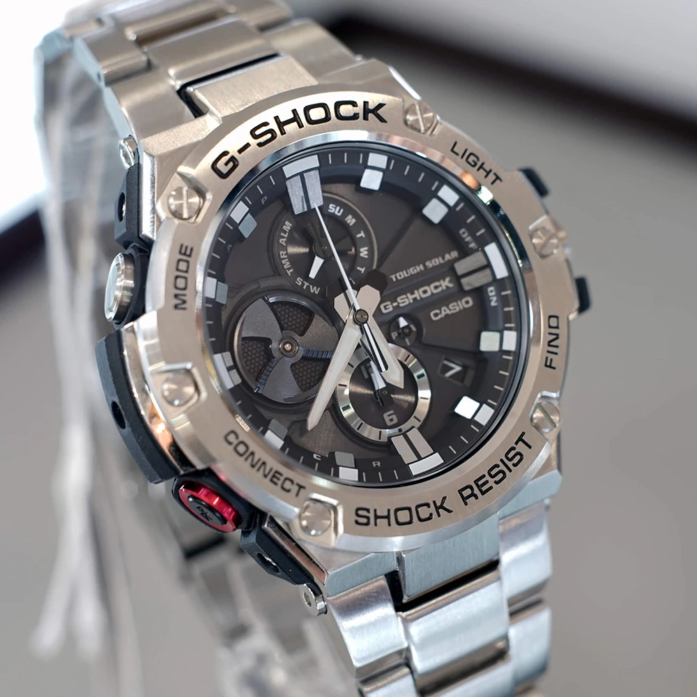 Casio watch for men g shock top brand luxury set 200m Waterproof quartz men watch reloj casio hombre GST-B100D-1A