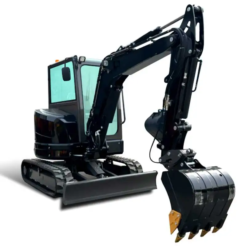 حفارة قابلة للقطر جديدة مخصصة 3.5 طن مع كابينة - حفارة هيدروليكية عالية الأداء مجهزة بموصل هيدروليكي #5