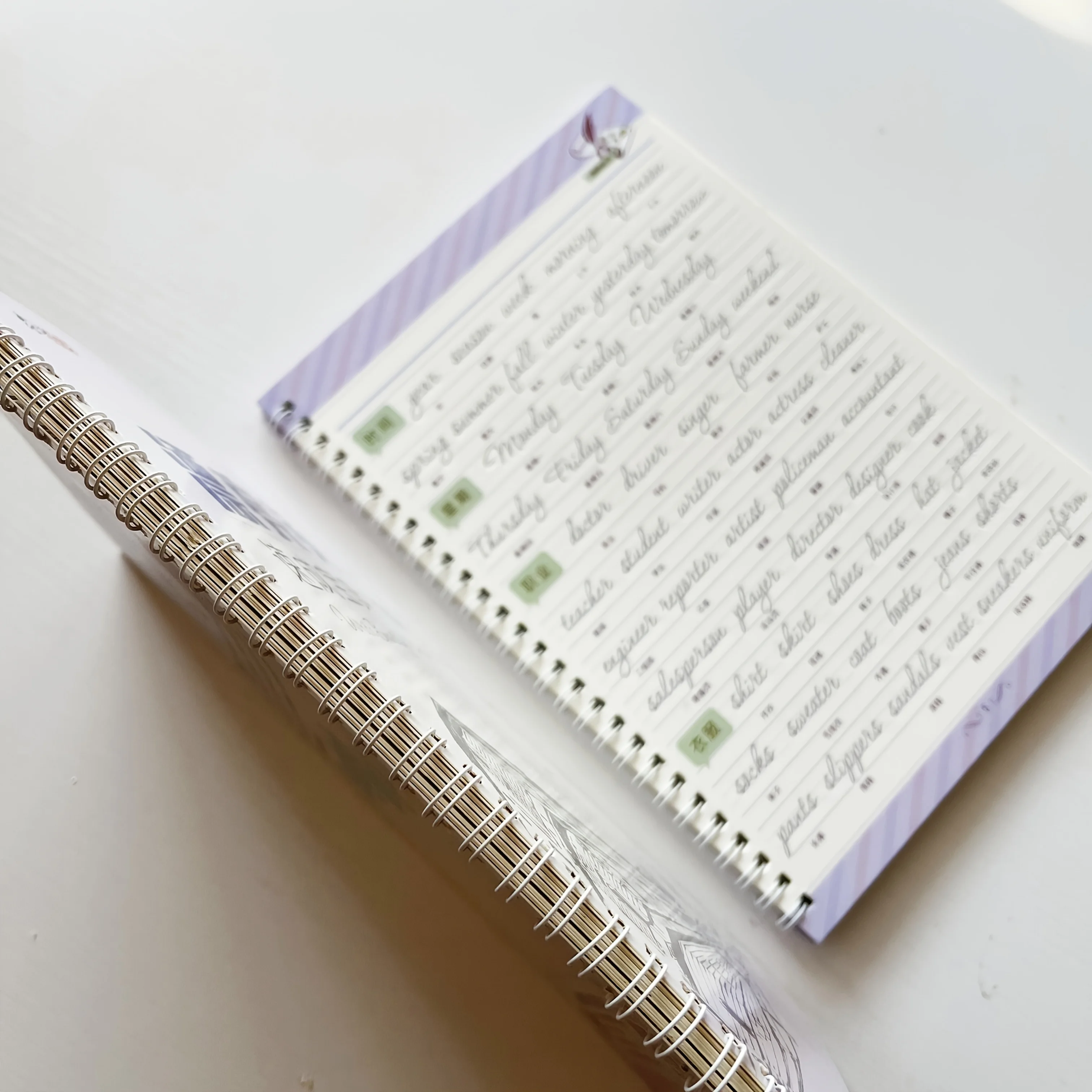 Reusable Italic Script Practice Copybook - English Alphabet & Calligraphy Handwriting Book