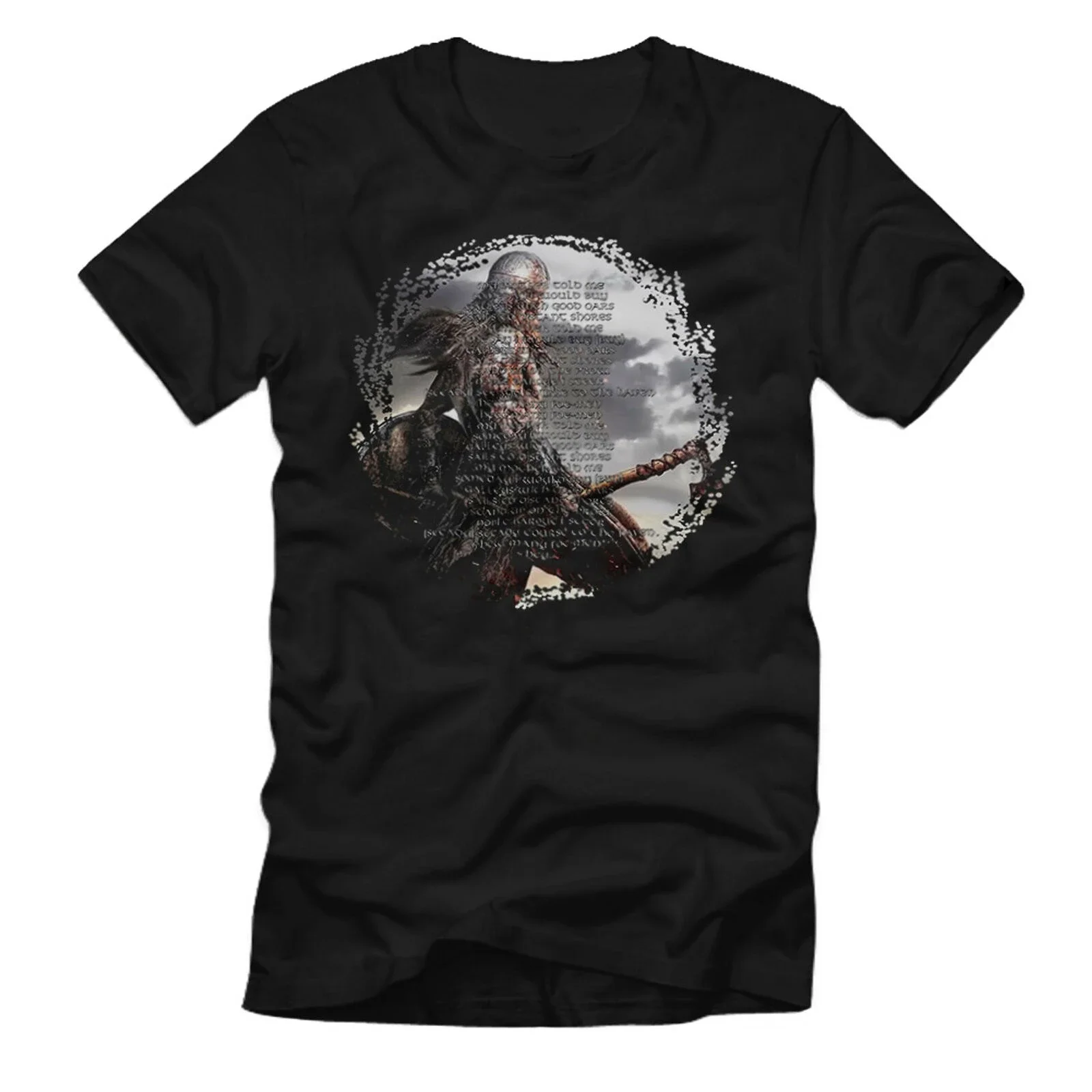 My Mother Told Me Nordic warriors Wikinger Krieger Schlacht Musik Lied T-Shirt Men's 100% Cotton T-shirts Loose Top Size S-3XL