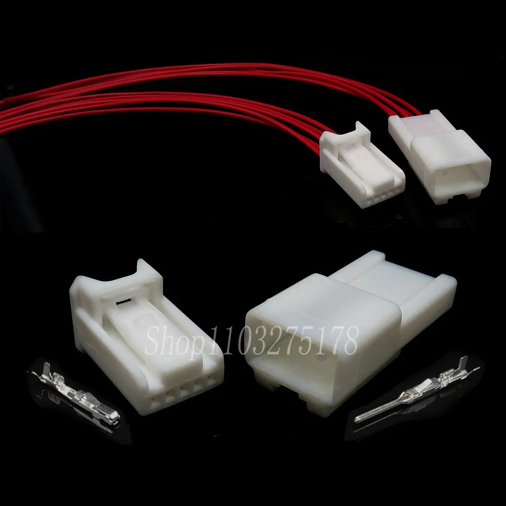 Conector macho y hembra para cableado automotriz, enchufe de repuesto sin sellado, 5 pines, 90980-12365, 90980-12366, 90980-12541, 6098-381, 1 Juego