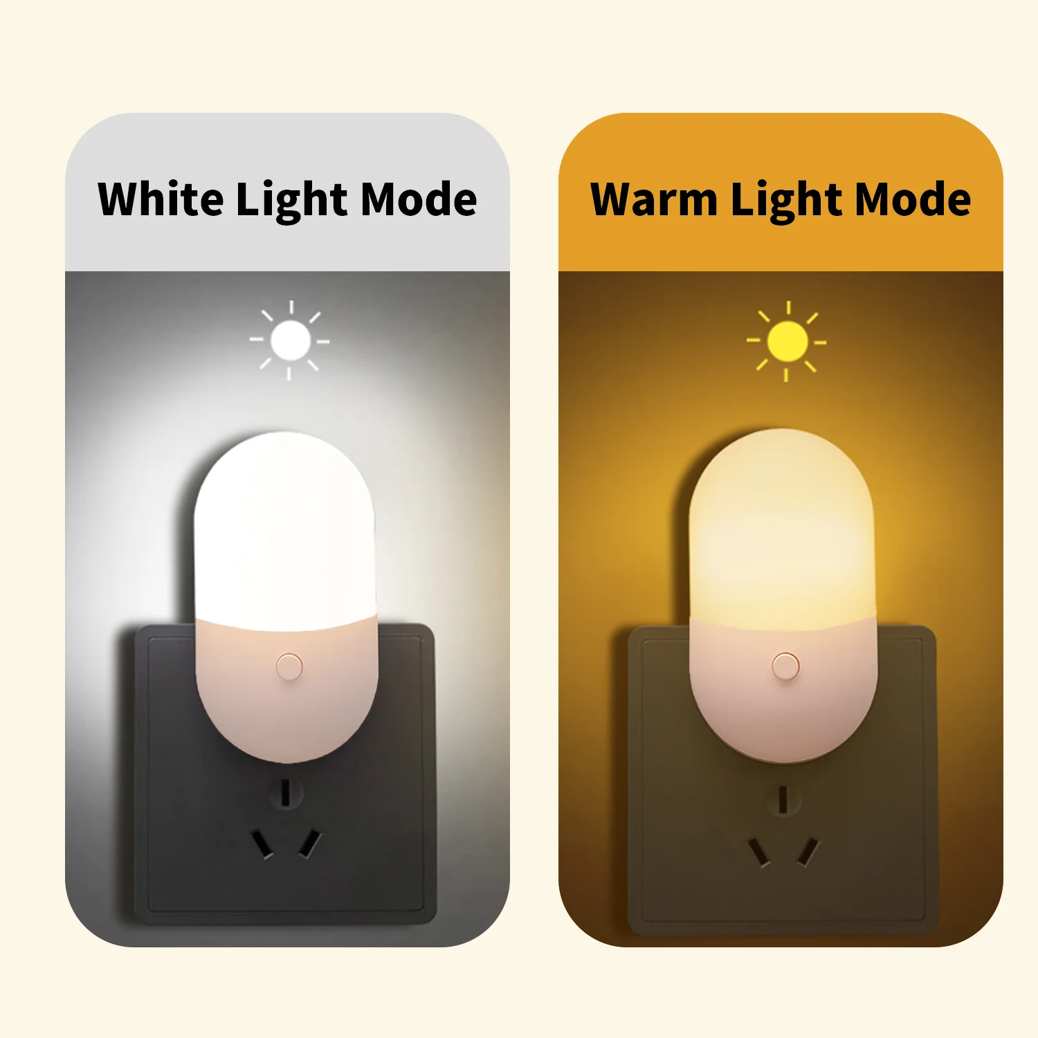 أباجورة ضوء الليل الاتحاد الأوروبي الولايات المتحدة التوصيل LED ضوء الليل التيار المتناوب 220 فولت مصباح غرفة النوم هدية للأطفال لطيف ليلة مصباح للممر WC