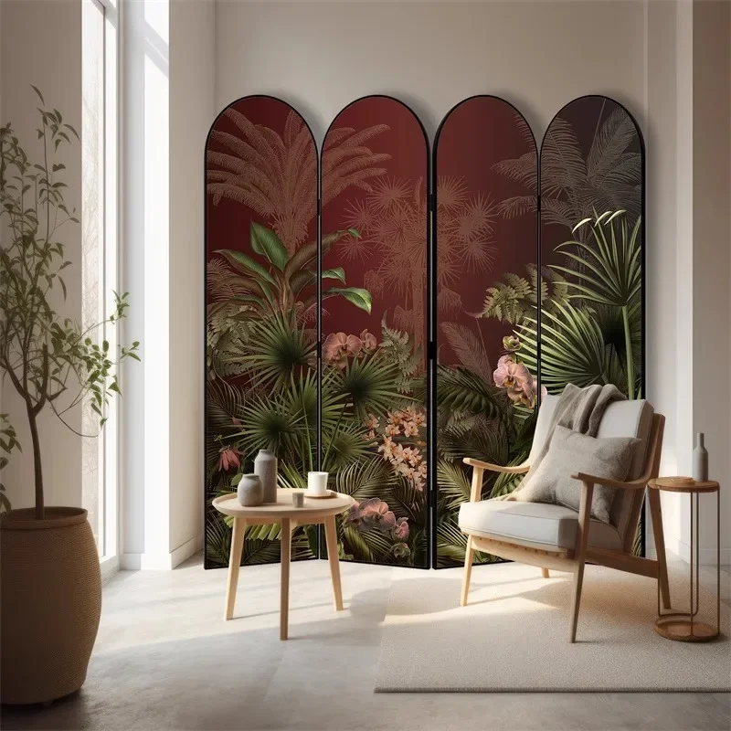 Hotel novo estilo nacional tela dobrável partição sala de estar jantar quarto entrada bloqueio decorativo francês retro