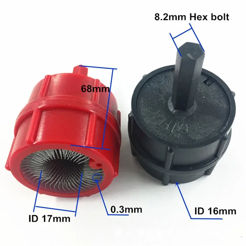 1 set New! Plastic Car Battery Terminal Brush Top Post Terminal Cleaning Tool