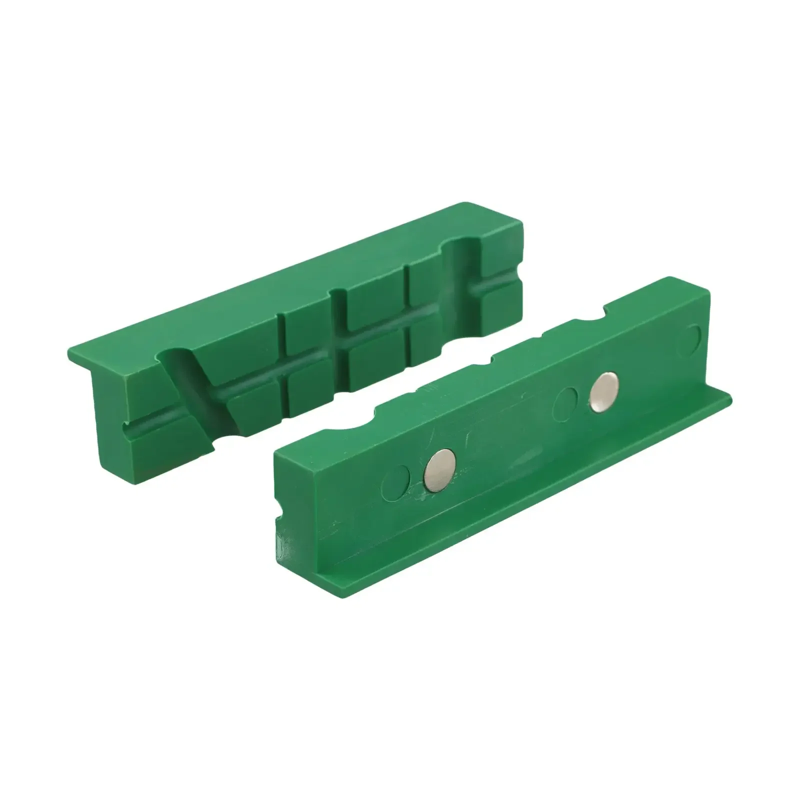 2pcs Soft Pad Jaw Grips For 4 5 6 Inch Bench Vise Mill Clamp Or Drill Press Firm Hold For Wood Metal Plastic Or Threaded Parts