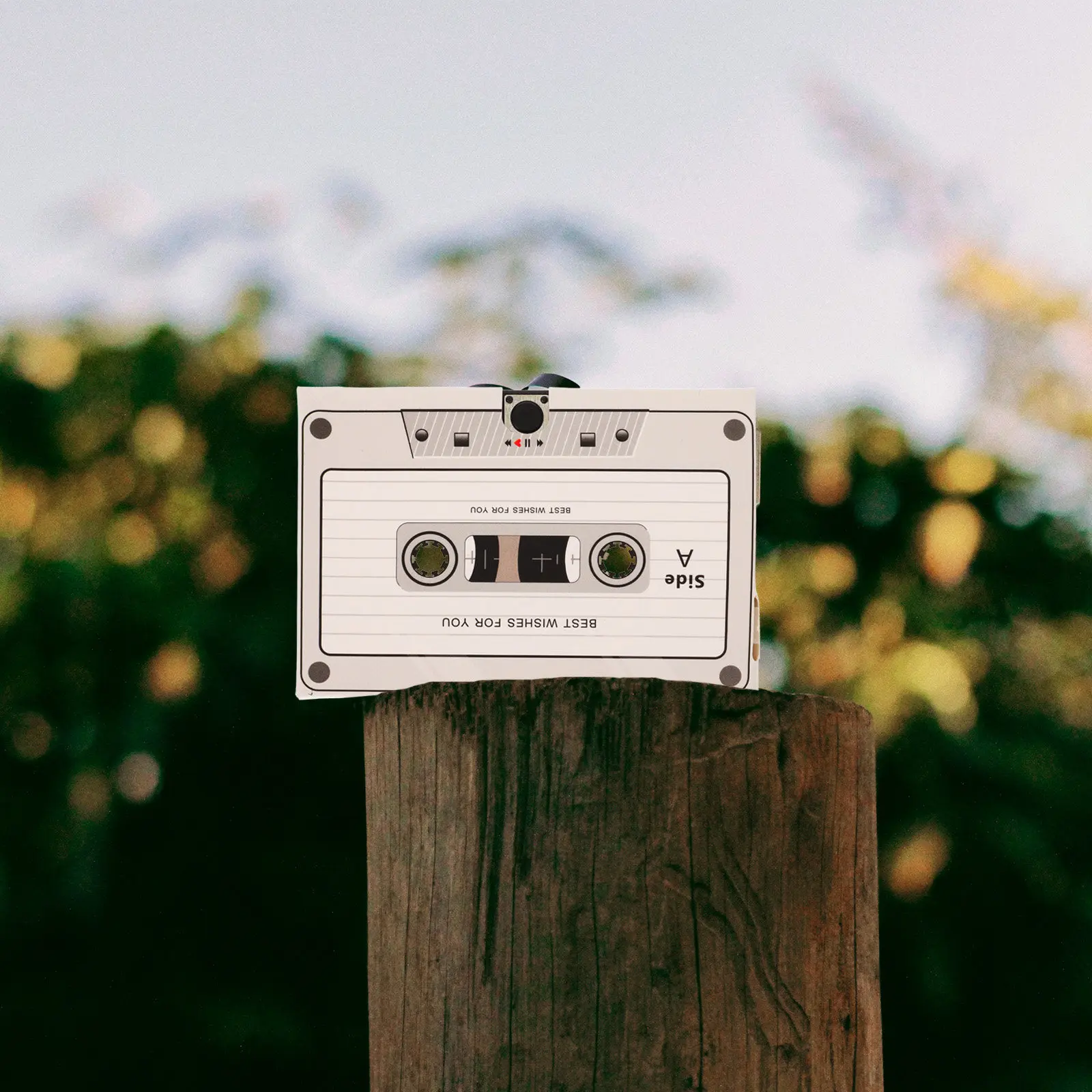 

Voice Recorder Recordable Greeting Card Cassette Tape Birthday Card Retro Cassette Tape Greeting Cards Audio Recorder