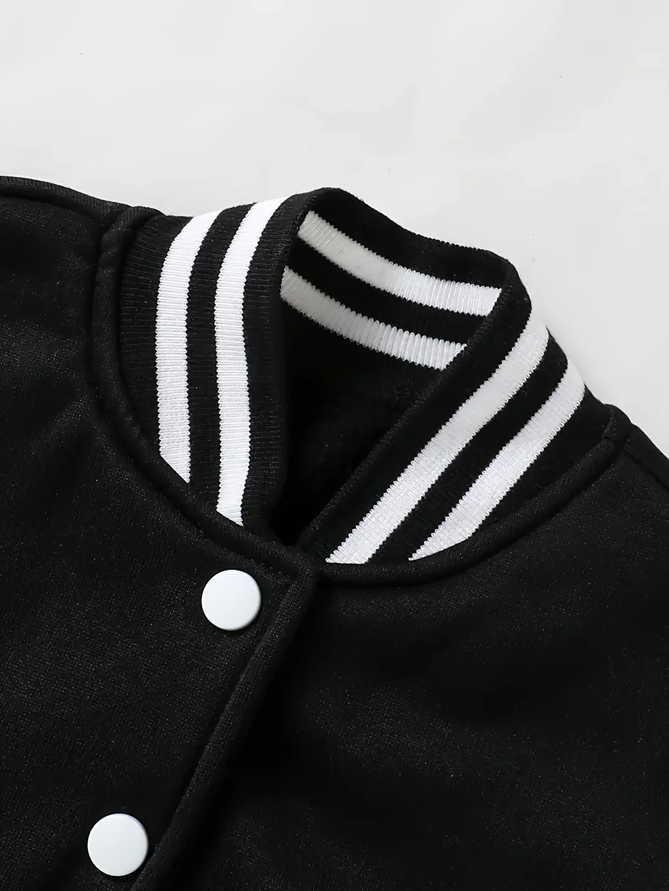 Six Seven Girls' 1-Piece Short Baseball Jacket - Casual Sports School Uniform with "67" Pattern Design Suitable for Children's Outdoor and Indoor Activities Sports Jacket Christmas image 3
