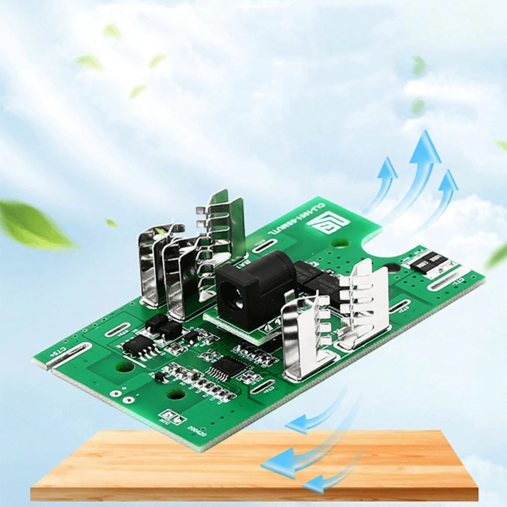 5S 21V 40A Li-Ion Lithium Battery Pack Charging Protection Board BMS Charger Protection Board for Makita