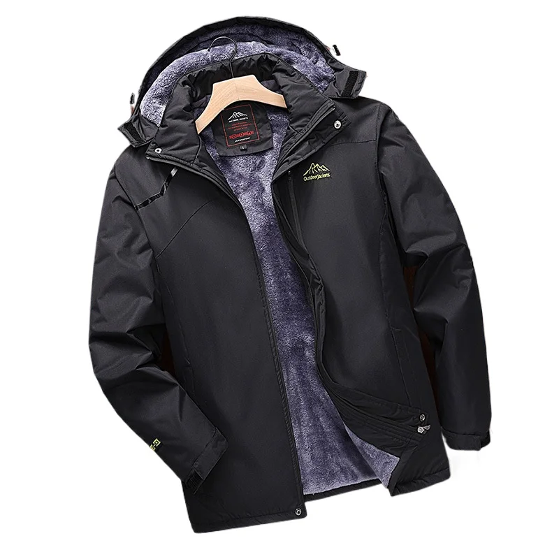 

Men's New Comfortable Jacket for Outdoor Sports,fashion Versatile Cotton Jacket with Breathable Warm and Plush,and Thick Coat