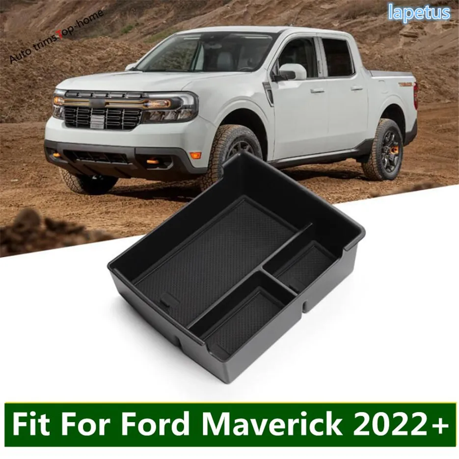 

Car Central Armrest Storage Box Console Arm Rest Tray Pallet Container Cover Fit For Ford Maverick 2022 2023 Accessories