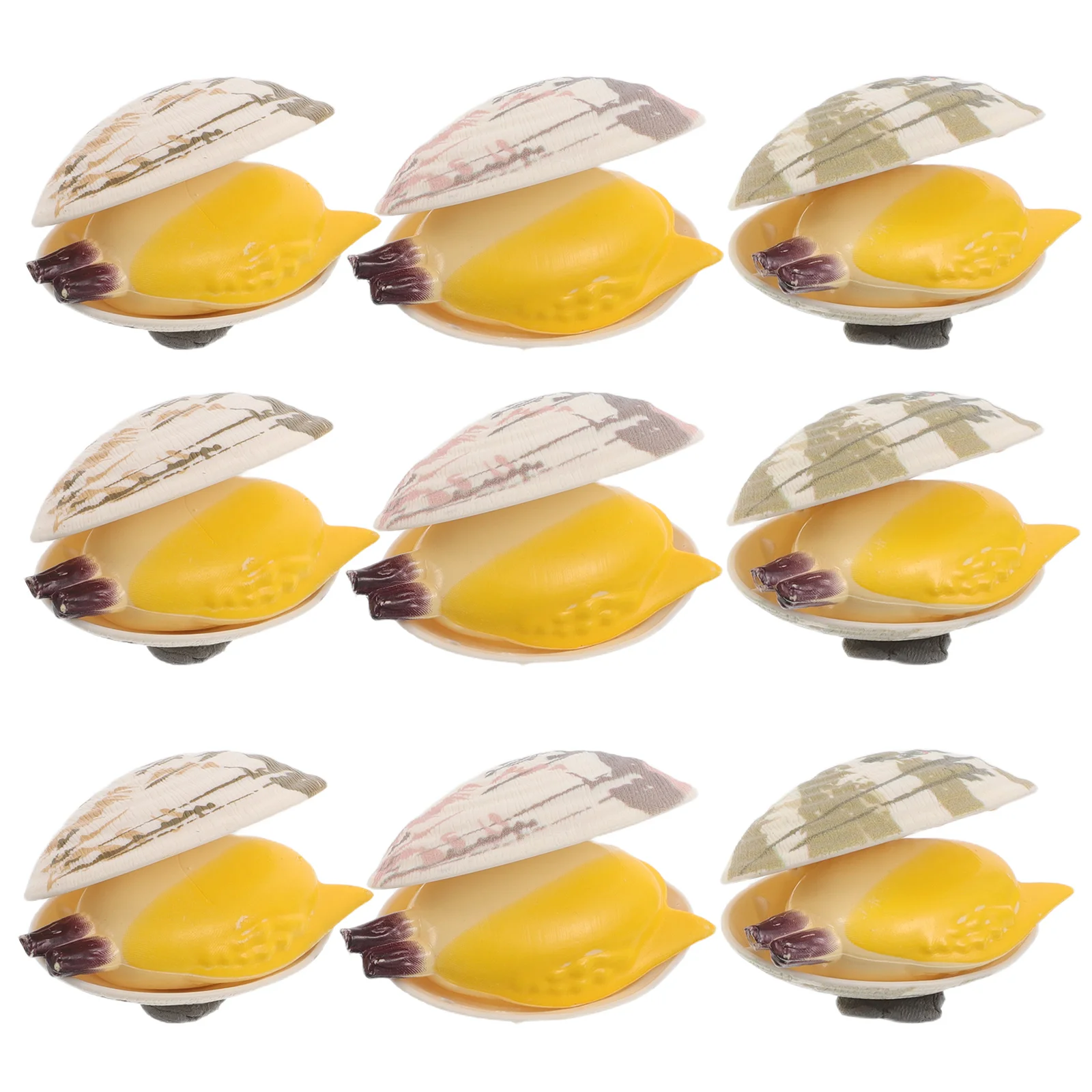 

10 Pcs Water Spray Clam Toys Mini Gun Bathtime Squirt Pool Beach Plastic Kids for