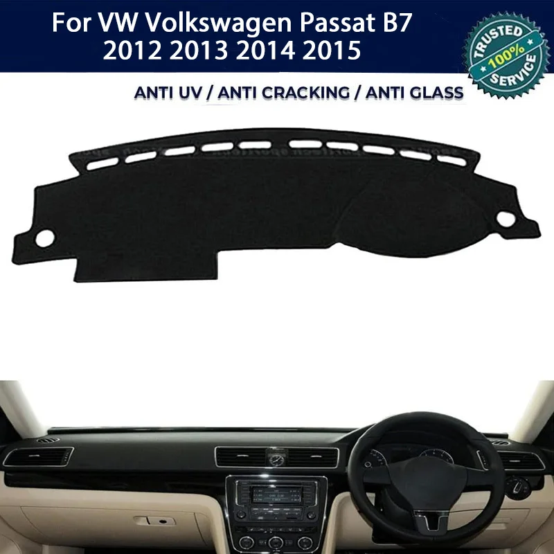 

Custom Anti-UV Dashboard Cover Dash Mat Protector Pad For Volkswagen VW Tiguan 2009-2017 Center Console Accessories Sunshade