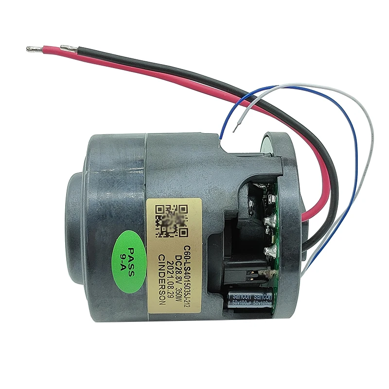 Brushless Motor Electric Blade Fan Motor DC 28.8V 350W High Power Strong Suction Metal Impeller For Vacuum Cleaner