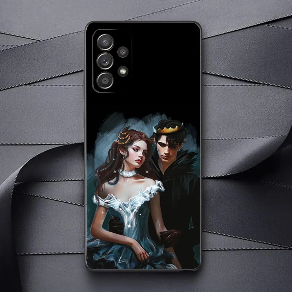 The Cruel Prince Jude Cardan Phone Case For Samsung Galaxy A13,A21s,A22,A31,A32,A52,A53,A71,A80,A91 Soft Black Phone Cover