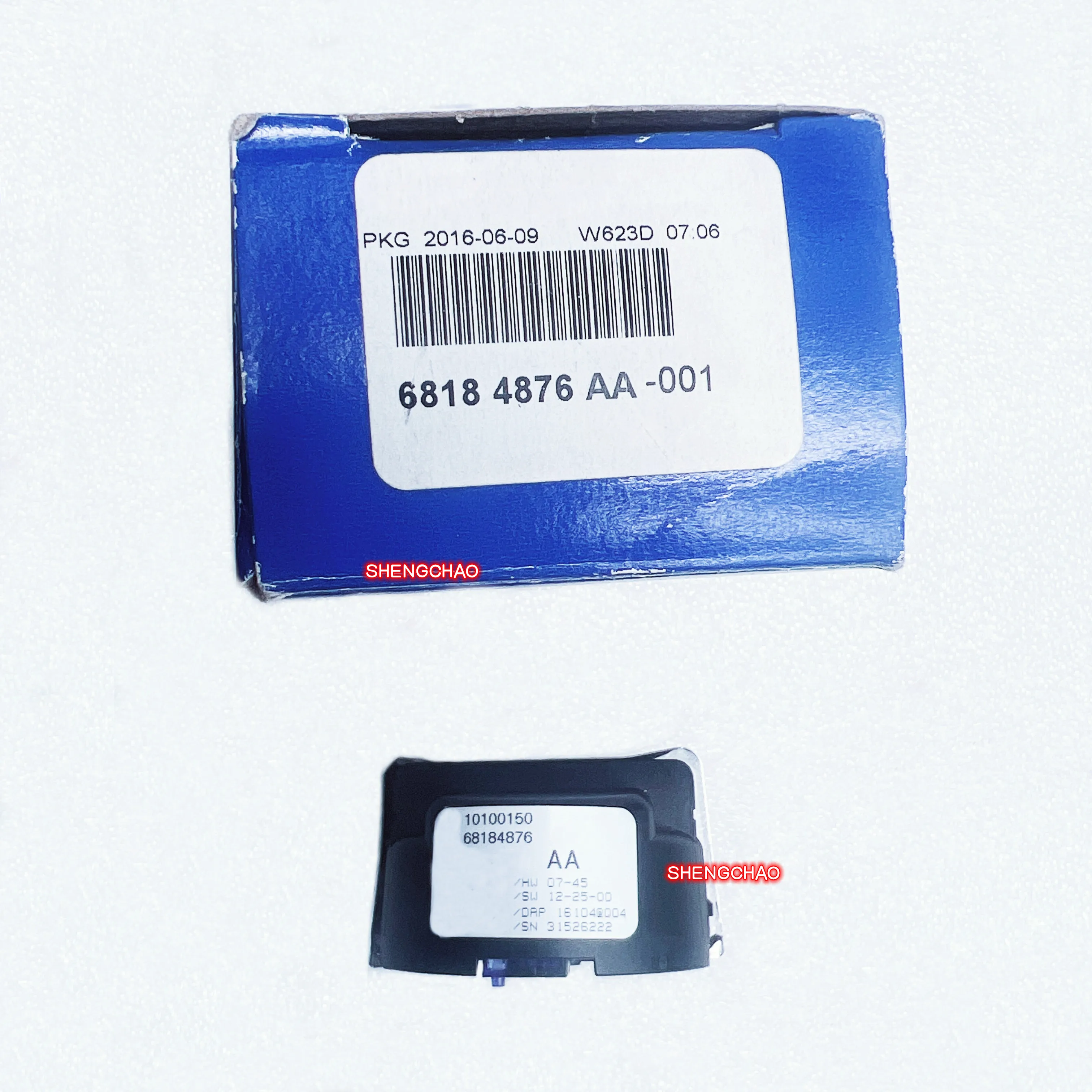 WAP02 Original Front Windshield Rain Sensor (Rain Sensor Module), 68184876AA, For: Grand Cherokee，WK, Durango，2014-2018