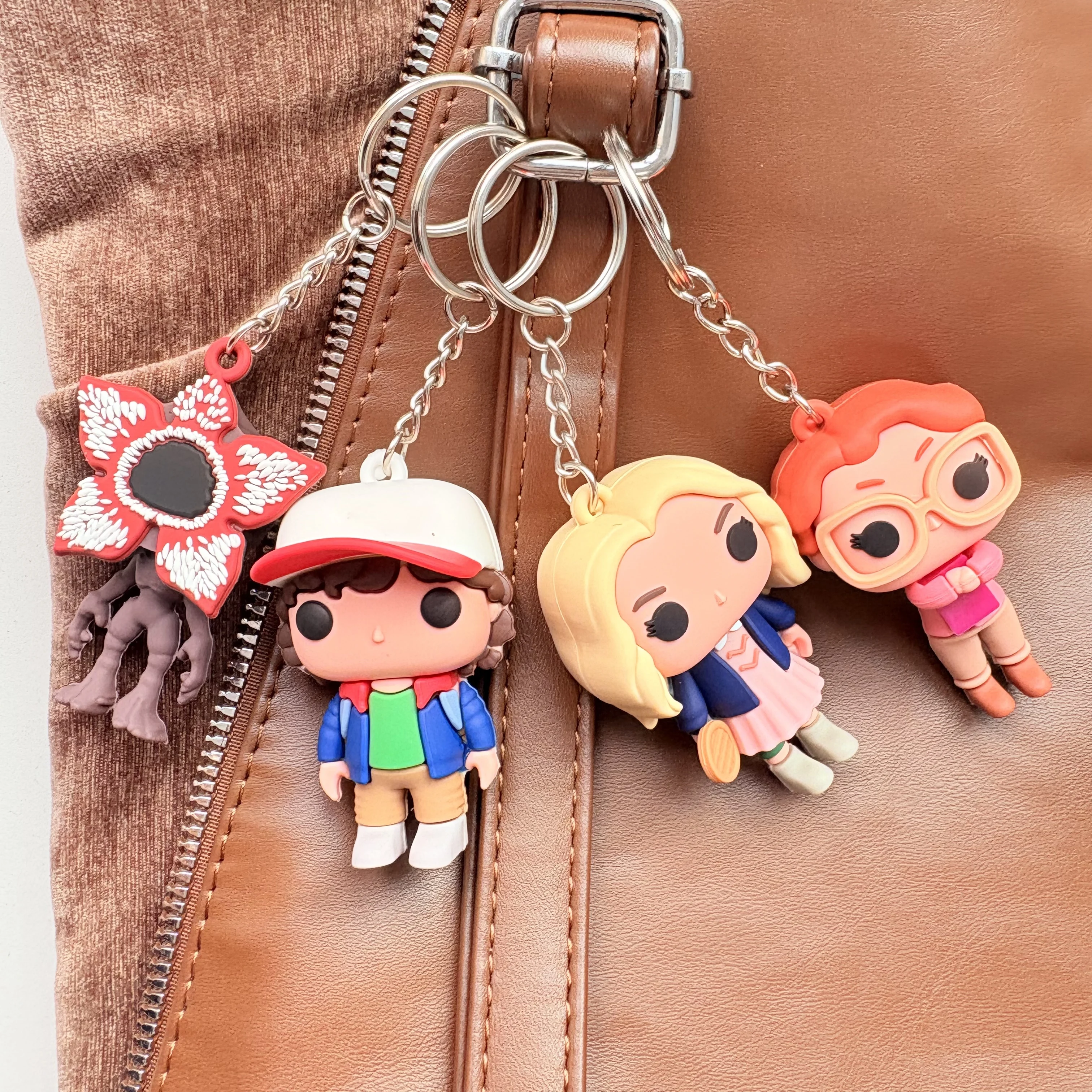 

Bestselling Vintage Sci-Fi Style Cute Boy Keychain | Suspense Monster Theme Anime Merch | Kid-Friendly Cute Charm & Ideal