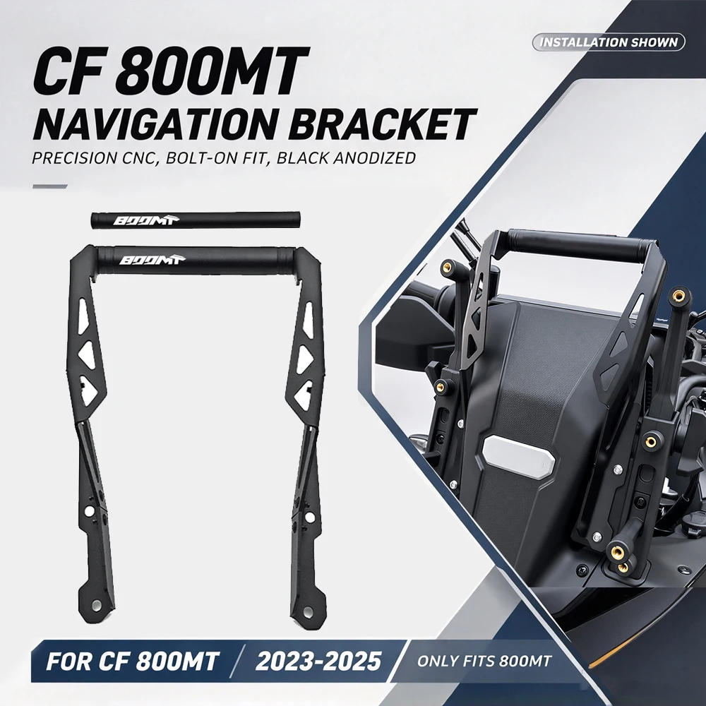 Mobile Tech Accessories - CF 800MT、MT800、MT 800（2023年、2024年、2025年モデル）用。バイク用アクセサリー、スマートフォンスタンド、GPSナビゲーションプレート、ブラケット。