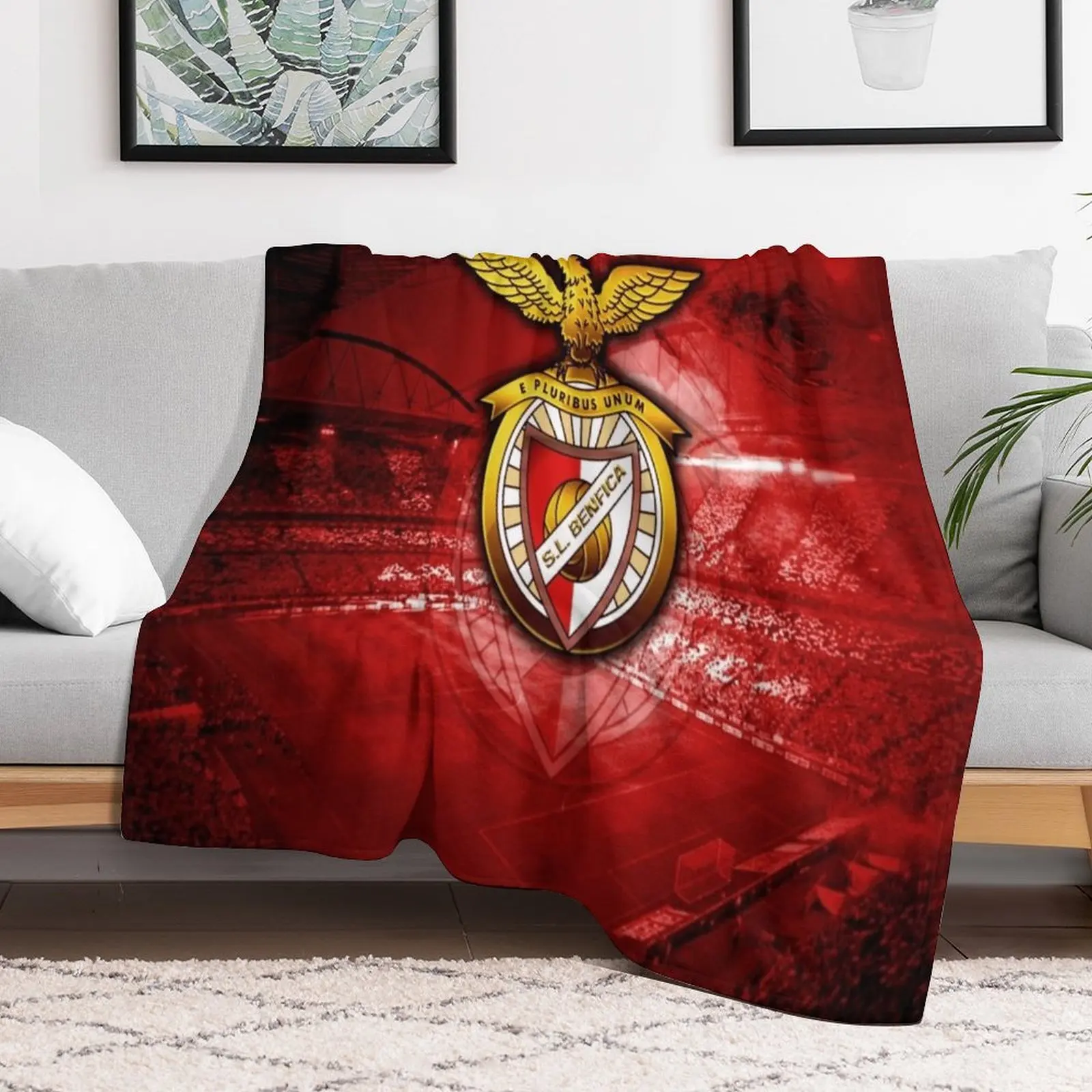 BENFICA Throw Blanket Bed covers Bed Fashionable Blankets