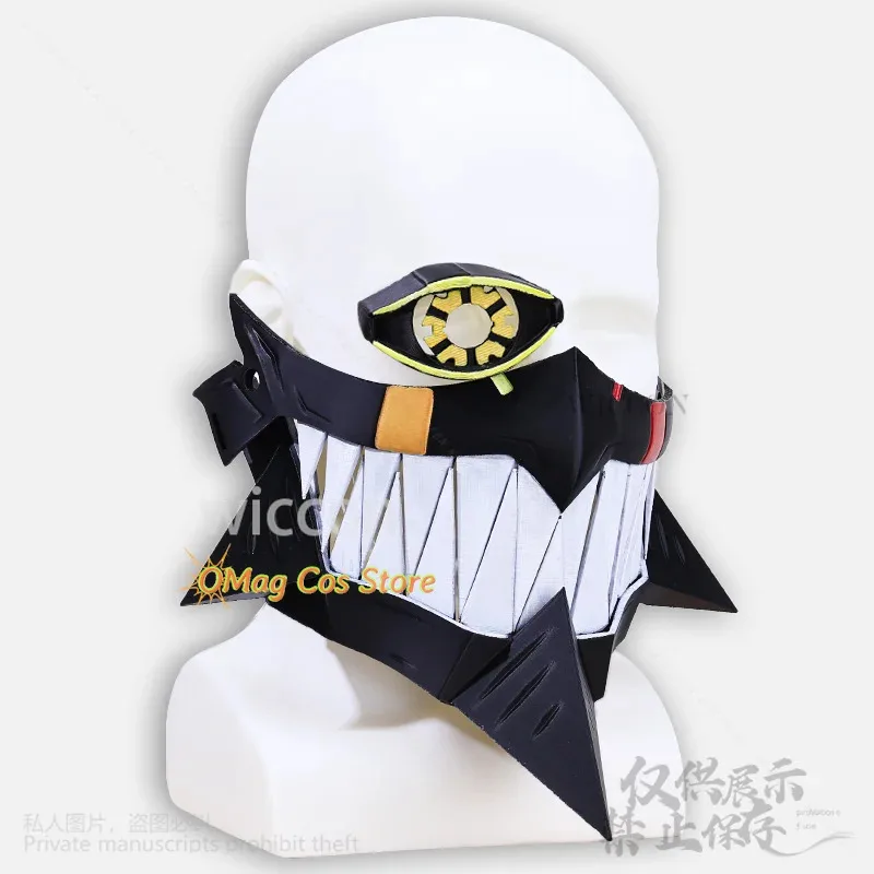 

COSda@Dandadan Cosplay 3D Printed Mask Umbrella Boy Costume 3D Horror Mask Half Face For Man Woman Halloween Christmas PartyCOSd