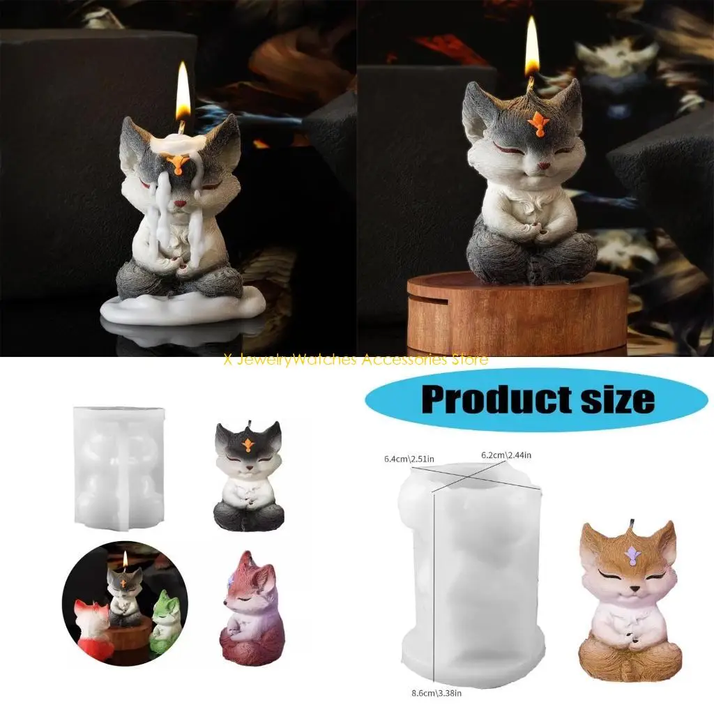 

31 кд. Универсальный силиконовый эпоксидный лисинок свеча