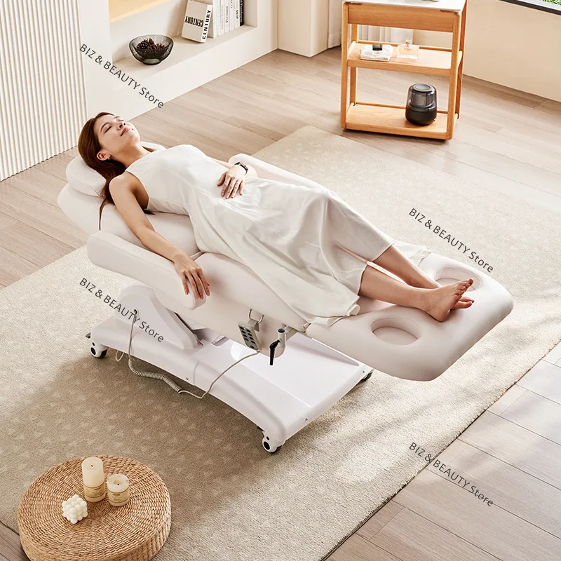 

Подъемные электрические массажные кровати для лица, педикюра, регулируемые массажные кровати для сна, специальная мебель из искусственной кожи, стол для массажа MHAMC