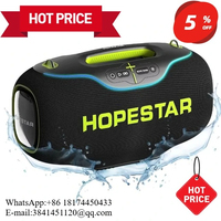 Discount sale Hopestar Speaker A80 High Quality Portable Audio Players 350W RGB Wireless Subwoofer Home Theatre USB