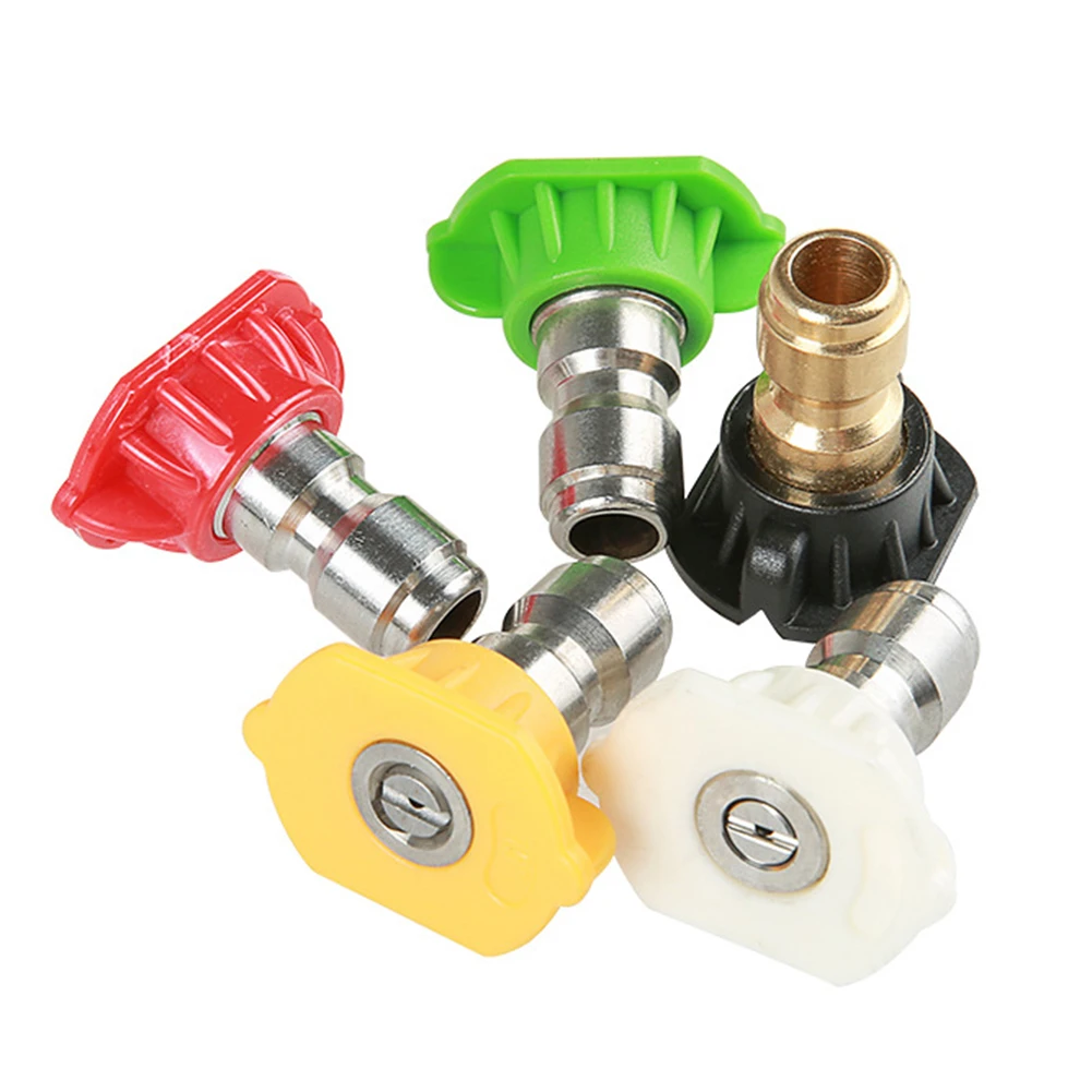 

Насадка-распылитель для пенной лопатки высокого давления 2.5 GPM, 0-40 градусов, 3600 PSI/250 BAR, для мойки, 5 цветов