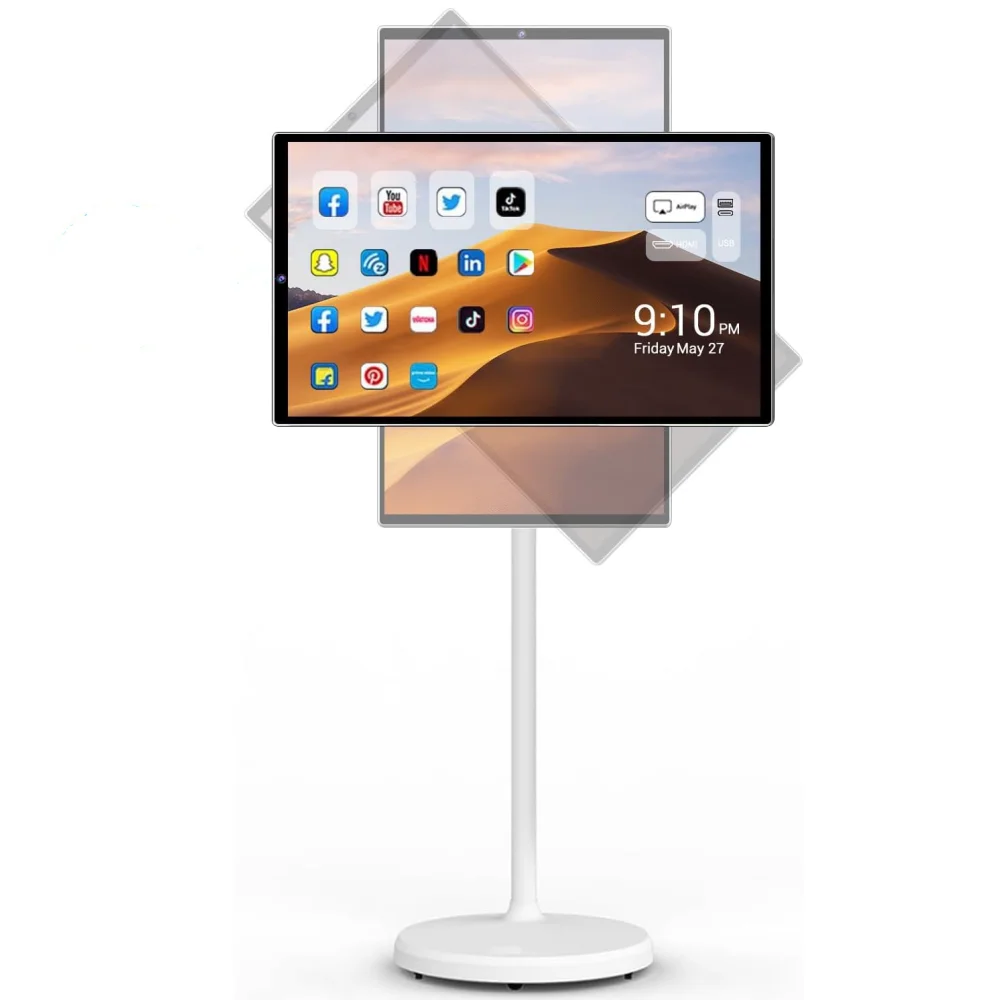 

21.5 23.8 32 Inch Monitor Screen Smart TV Android 12 Touch Screens Portable Interactive Digital Signage For Fitness