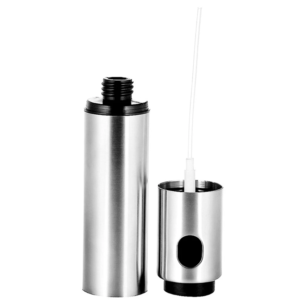

Stainless Steel Oil Spray Bottle For Bbq Cooking Sprayer Household Use Olive Vinegar Dispenser Kitchen Bar Tool Outdoor Grilling