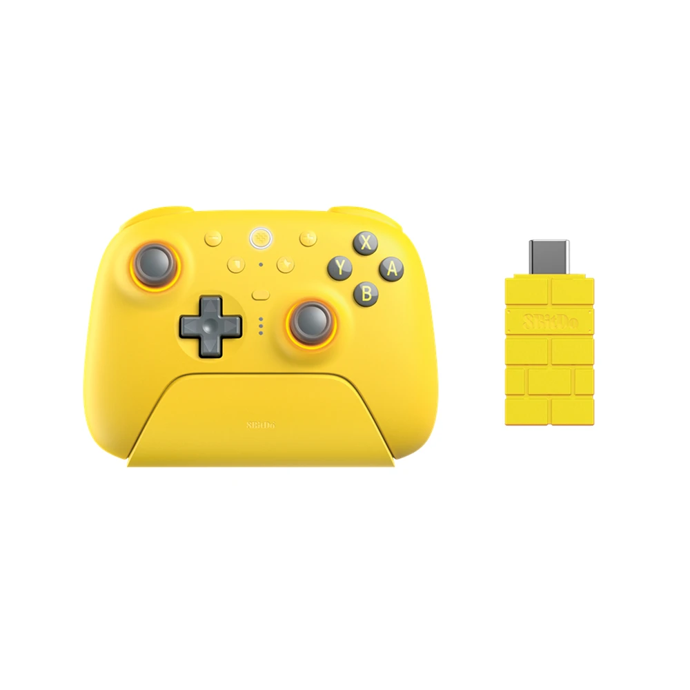 8BitDo Ultimate 2 contrôleur de jeu sans fil Bluetooth avec station de charge manette de jeu PC Windows 10/11 pour Nintendo Switch