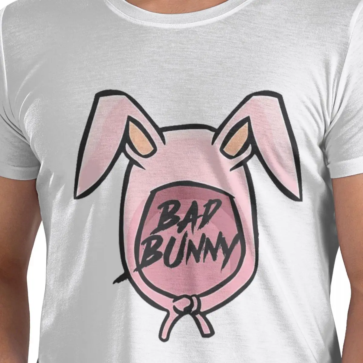 

Bad Bunny Benito Antonio футболка из 100% хлопка, мужские забавные футболки, мужские футболки с круглым вырезом и коротким рукавом, S-6XL