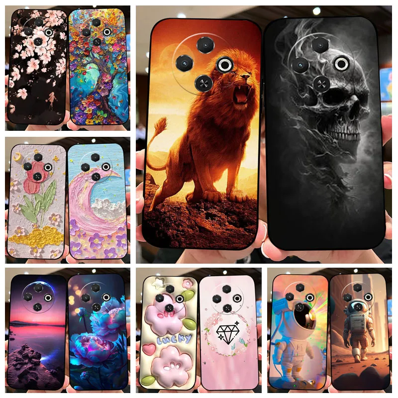 حافظة هاتف لهاتف Tecno Spark 30C 4G لوحة زيتية إبداعية غطاء حماية من السيليكون الناعم من مادة البولي يوريثان الحراري لهاتف Tecno Spark30C NFC Fundas Capa #1