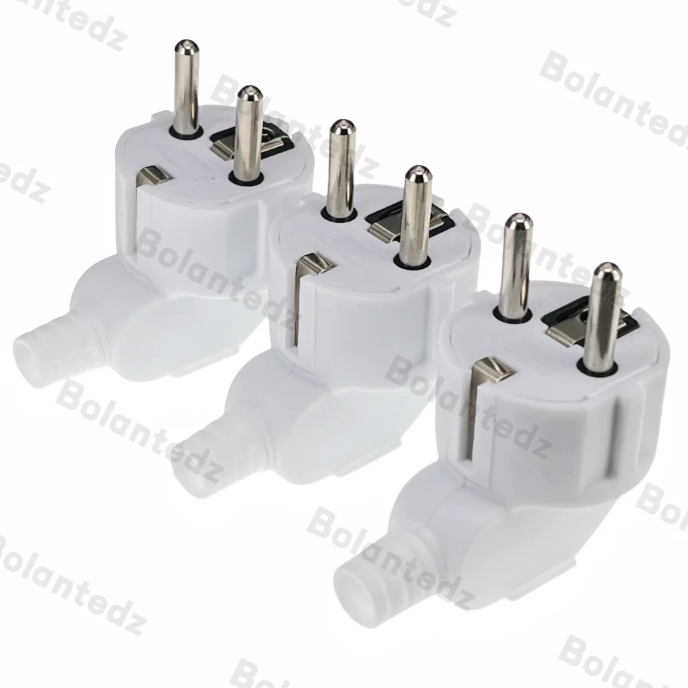 Euro Stecker Adapter Ersatz 16A Stecker Frankreich Korea Deutschland Stecker AC Steckdosen Wiederaufdrahtbare Schuko Eu Steckdose Für Stromkabel