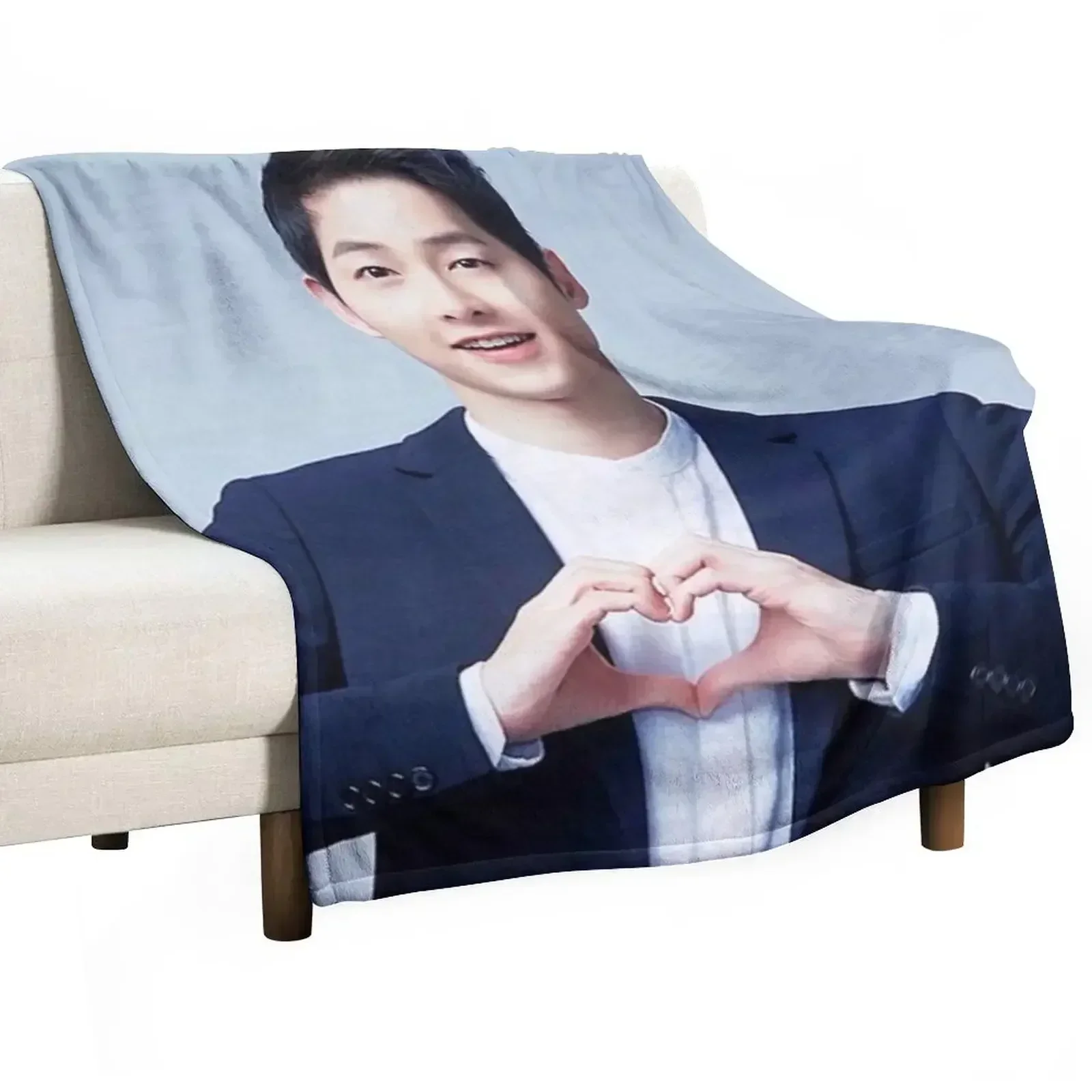 Song Joong ki Throw Blanket Sofa Throw Luxury Thicken Blankets
