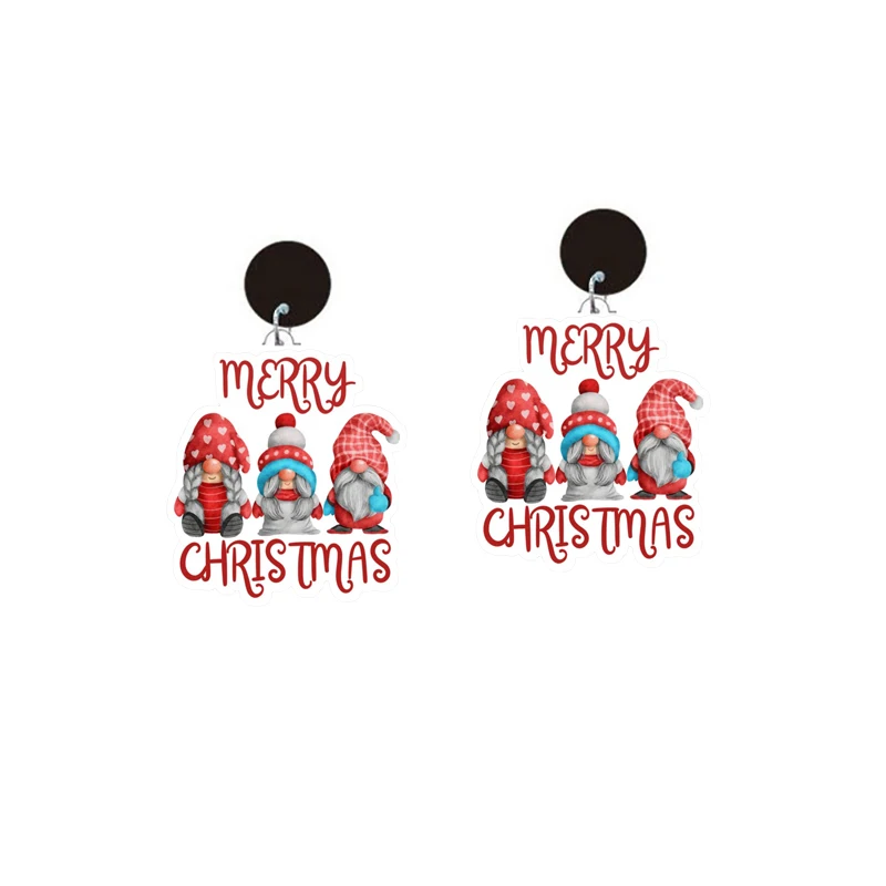 New Home Alone Acrylic Earring For Women Christmas Boy Children Acrylic Charm Drop Earrings Jewelry For Cute Girls Gift