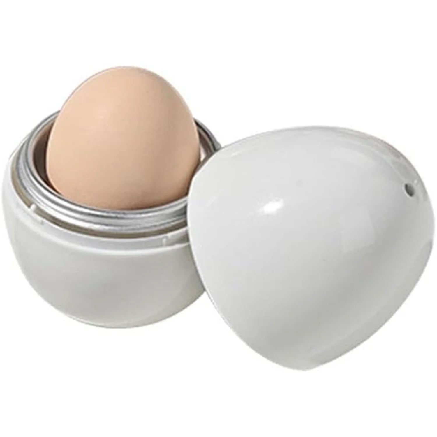 

Hard Boiled Egg Cooker, Cook 1 Egg in Minutes, Microwave Egg Maker, Microwave Hardboiled Egg Maker, Microwave Egg Cooker for Har