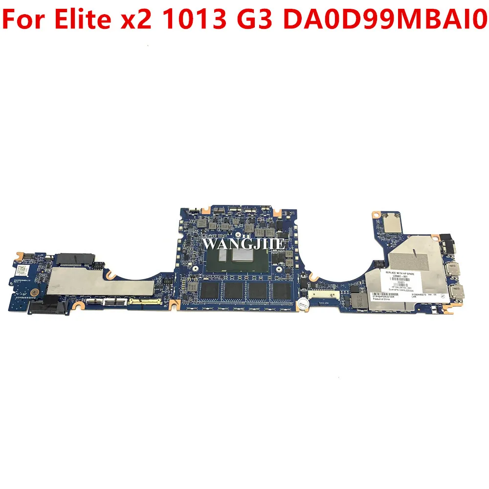 

For HP Elite x2 1013 G3 Laptop Motherboard L33481-001 DA0D99MBAI0 UMA i7-8550U 16GB fWWAN 100% Working