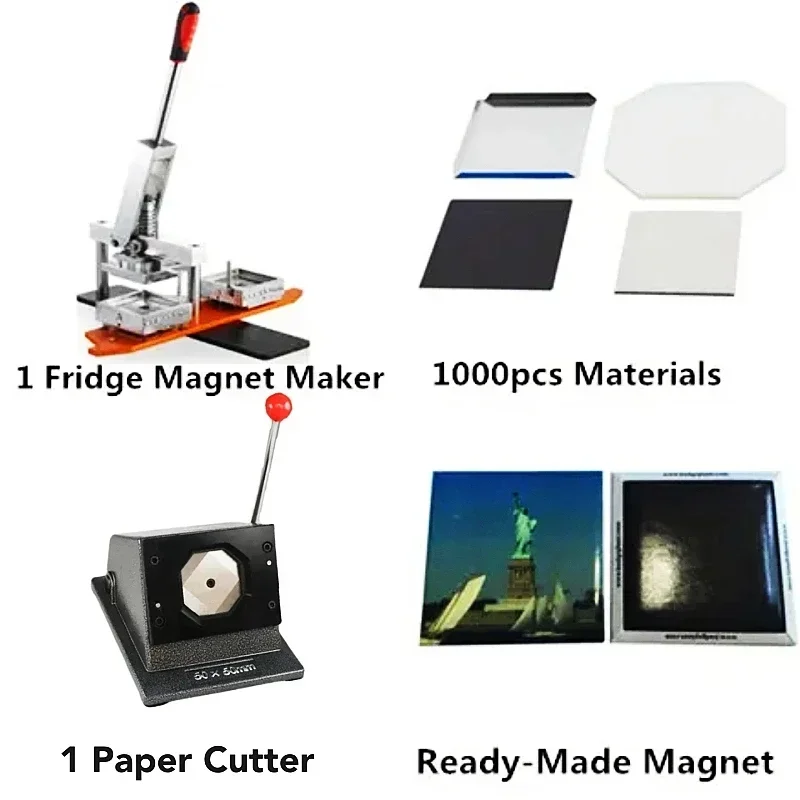 Photo Magnet Machine Various Types and Sizes Photo Magnet Machine