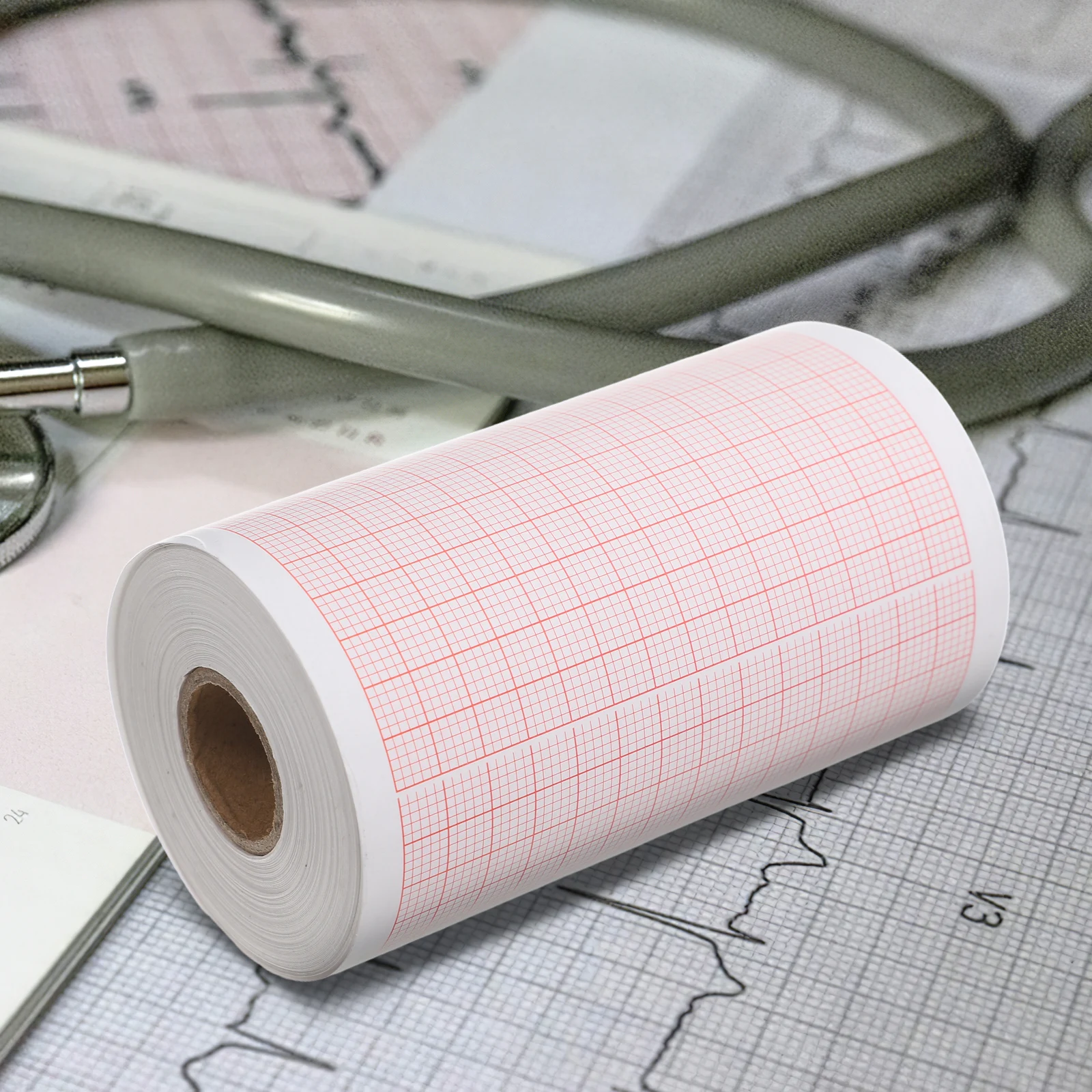 مخطط كهربية القلب الطبي ورقة آلة استبدال وسادة القلب عبوات فارغة القلب #5