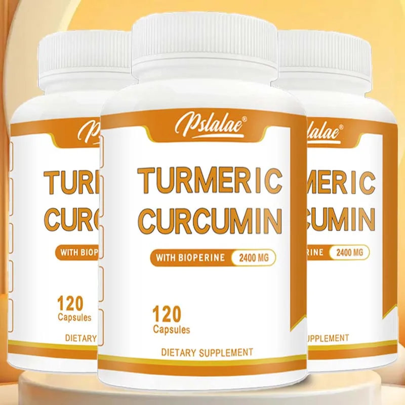 Turmeric Curcumin - Relieves Muscle and Joint Pain, Supports Heart Health, Powerful Antioxidant - 120 Capsules