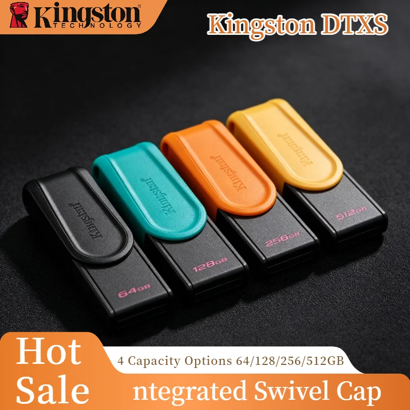 Kingston USB 3.2 Gen 1 64GB 128GB 256GB High Speed Mini Pen Drive Flash Memory Stick for Laptop PC Mac Backup Pro