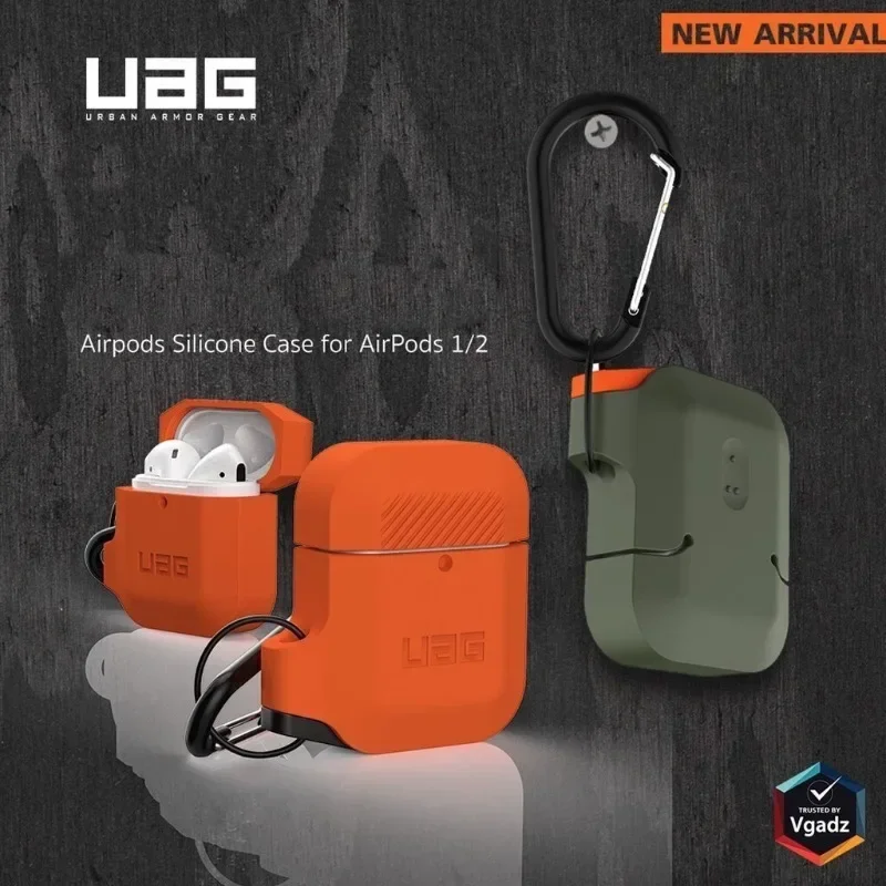 UA  Shatter-resistant Cover Apple Airpods 3 generation Case AirPods Pro Water/Dust Resistant Silicone Case