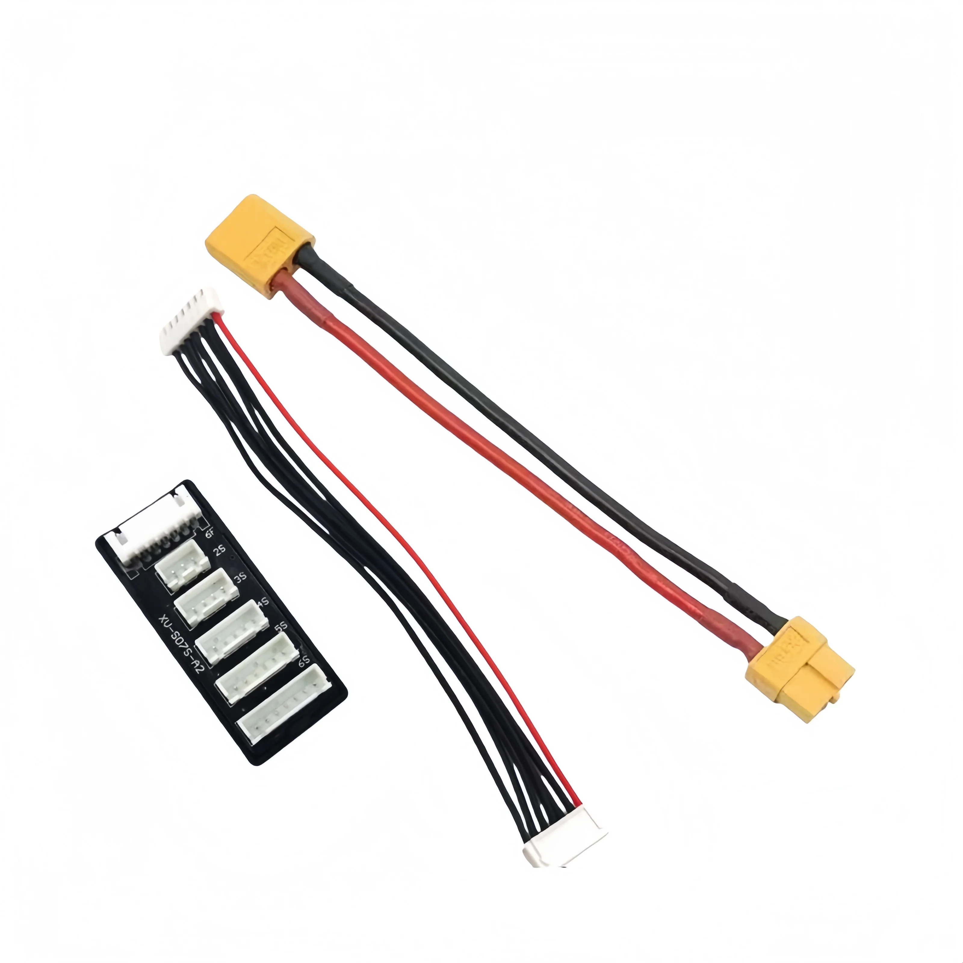 Recharge board with 2s 3s 4s 5s 6s lithium battery balance head XT60 extension cable