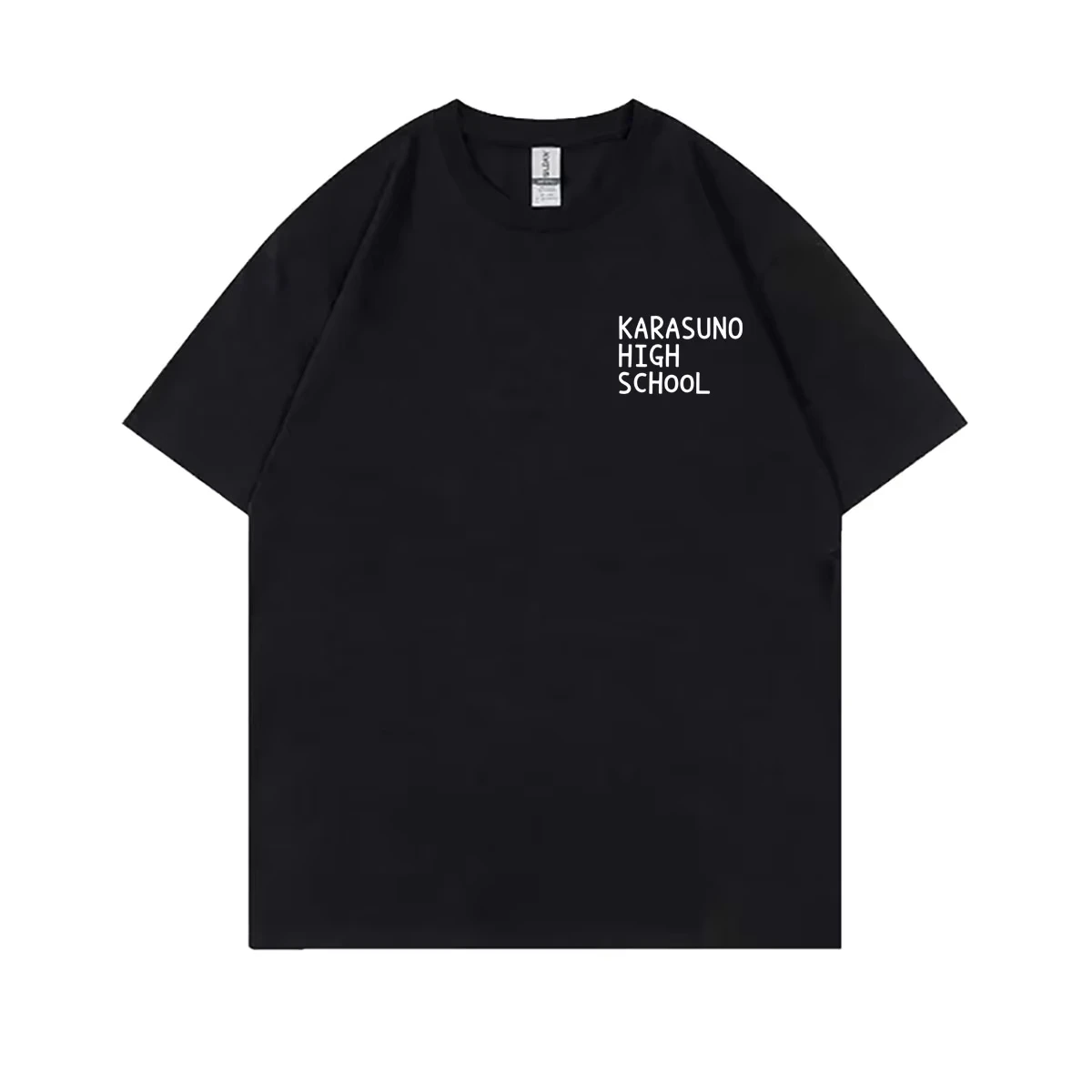 Anime Haikyuu Karasuno High School Hinata Shoyo Same Style T-shirt Men Women Manga T Shirts Men's Casual Vintage Streetwear