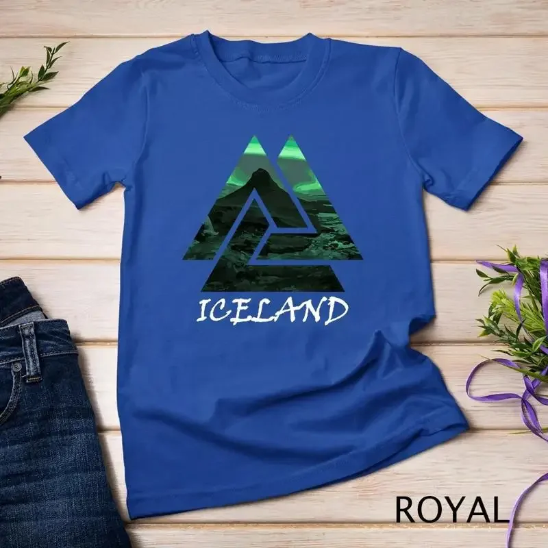 

Iceland Northern Lights Travel T Shirt